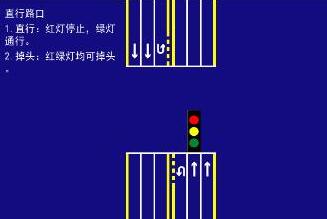 新手怎么看交通信号灯十字路口红绿灯规则