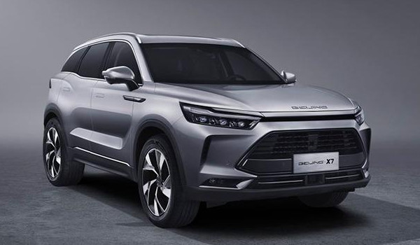 2020最新款北京x7共有5款在售车型,其指导价格为10.49-14.