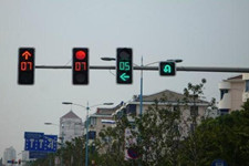 9个的交通信号灯图解 各种路口的信号灯图解