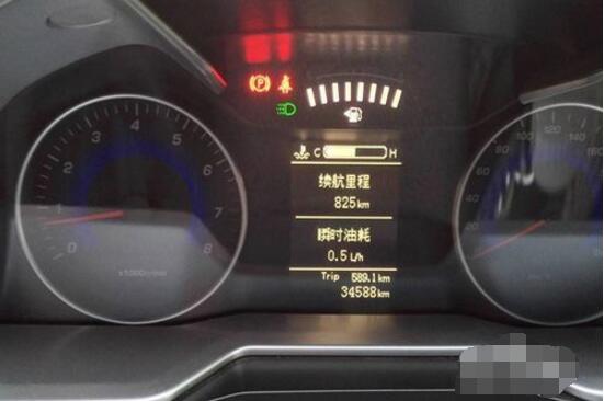汽车油表怎么看，通过指针和刻度来看当前油量