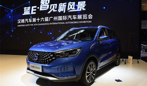 11月新车汉腾X5 EV 一款纯电动的紧凑型SUV 