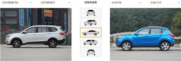 SWM斯威X7和长安CS35哪个好 斯威X7空间宽敞舒适