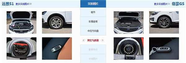 吉利远景S1和吉利帝豪GS哪个好 同门师兄弟的对决