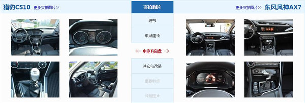 猎豹CS10和风神AX7哪个好 两款车型各有优劣