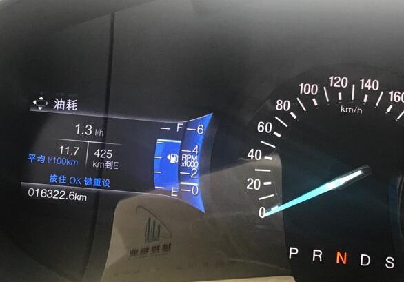 福特锐界2.0t真实油耗，纯市区13L/km高速8L/km