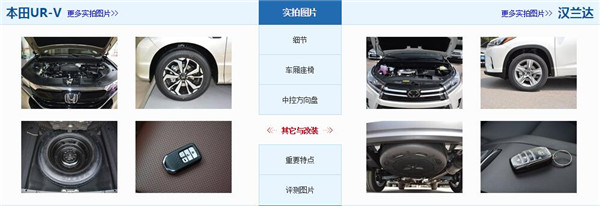 本田UR-V和丰田汉兰达哪个好 丰田汉兰达可选择更多