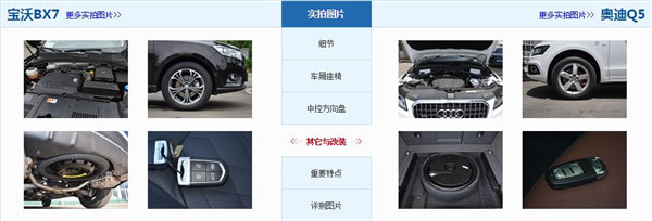 宝沃BX7和奥迪Q5哪个好 宝沃BX7售价更低