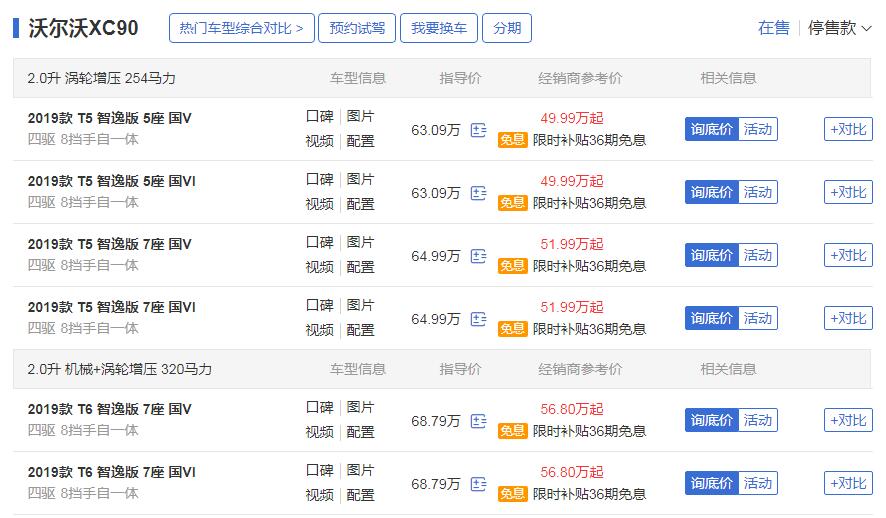 2019款沃尔沃xc90 全新沃尔沃XC90怎么样值不值得买