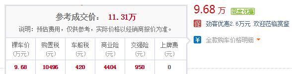 东风日产劲客自动挡 日产劲客自动挡落地价