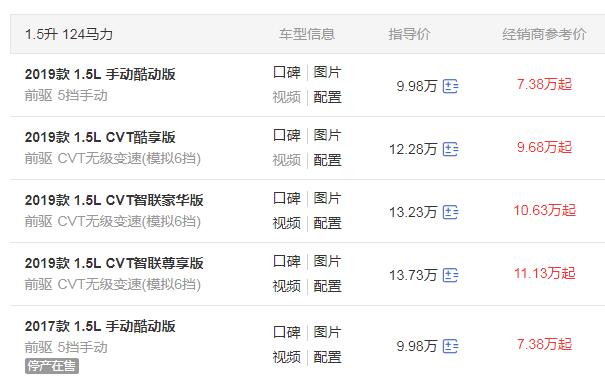 东风日产劲客自动挡 日产劲客自动挡落地价