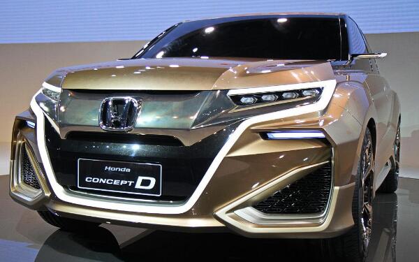 本田新款7座suv车型来袭 新款conceptD有望国内上市