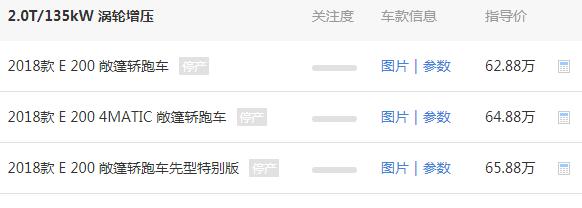 奔驰e200新车价格 奔驰e200落地价格为69.59万
