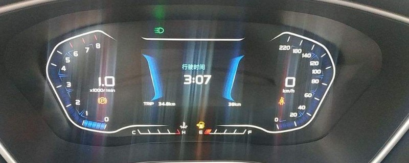 2020款远景x6胎压监测开关