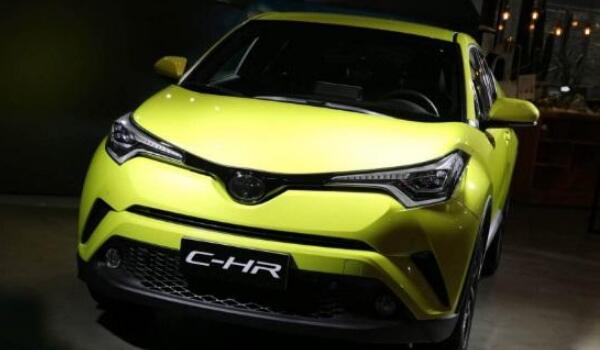 丰田chr属于什么级别车 小型suv中的高端
