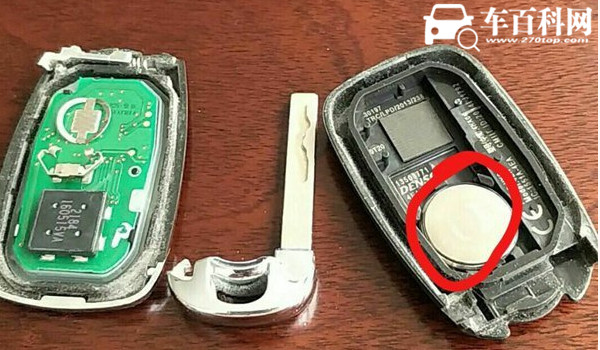 科鲁泽车钥匙的隐藏功能 更换钥匙电池图解
