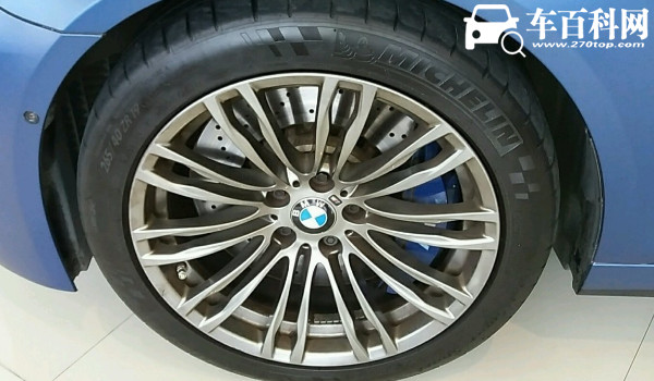 宝马m5轮胎尺寸 前后轮采用鸳鸯胎设计