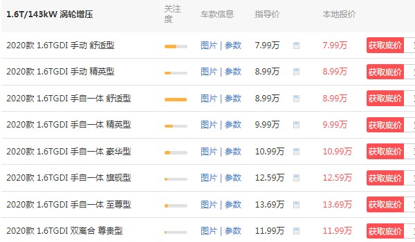 海马8s多少钱一辆 海马8s最低价格(最低仅售7万元)