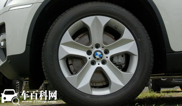 宝马x6轮胎型号规格 宝马x6轮胎宽多少厘米(315mm)