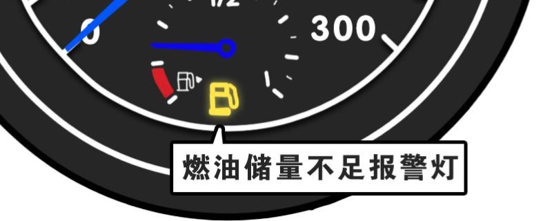 车子油表亮黄灯还能跑多远