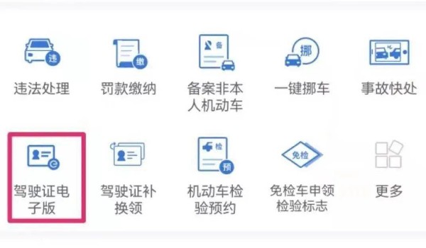 电子驾驶证怎么申请 通过交管12123app申请