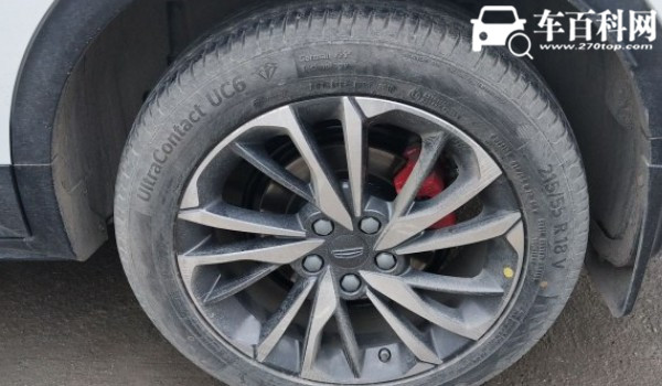 吉利缤越轮胎型号 缤越轮胎型号是多少(215/55 r18)