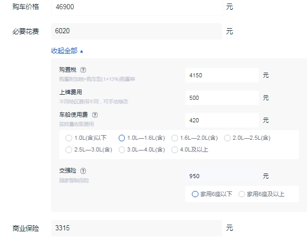 长安悦翔多少钱一辆 长安悦翔落地价多少钱（大概5.62万元起）