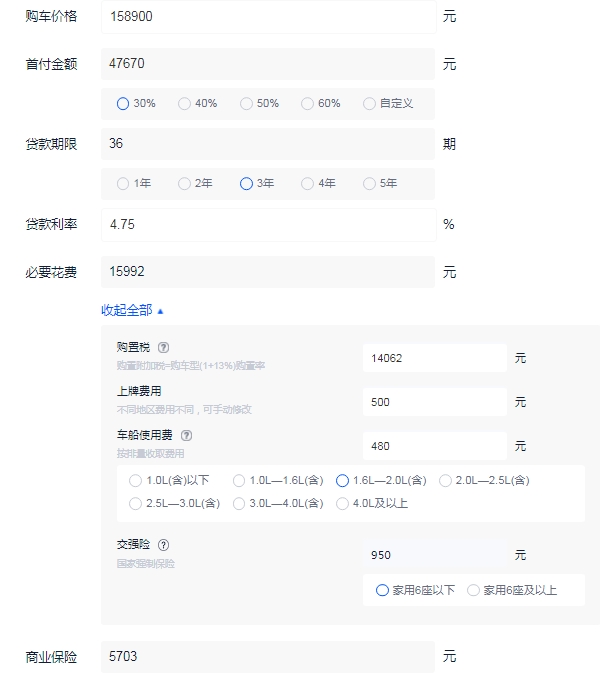 哈弗大狗哮天犬落地价格多少 2021款售价16万元（分期首付最低6万元）