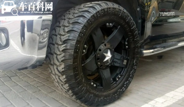 坦途克500轮胎型号 轮胎尺寸为265/50 r20