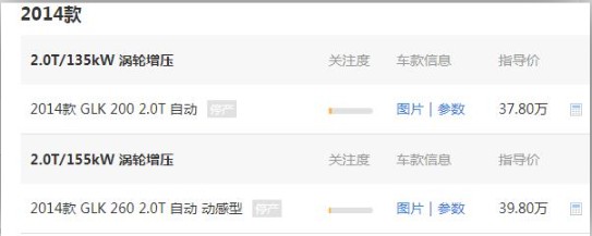 奔驰glk200价格多少 奔驰glk价为42.41万元