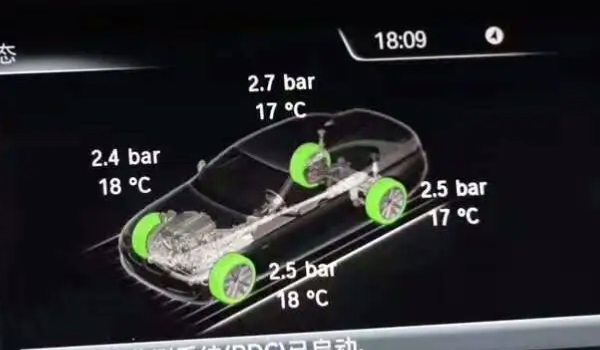 宝马X3有胎压监测功能吗 有胎压显示功能