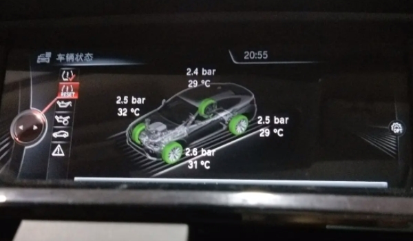 宝马X4胎压是多少 胎压正常数值2.3~2.5之间