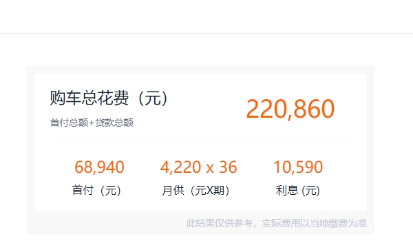 小鹏G3分期首付多少 2022款520N首付仅需6.89万（36期月供4220元）