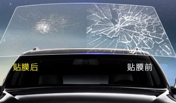 玻璃膜的使用效果 有效增加车内隐私性，安全性（非常好的选择）