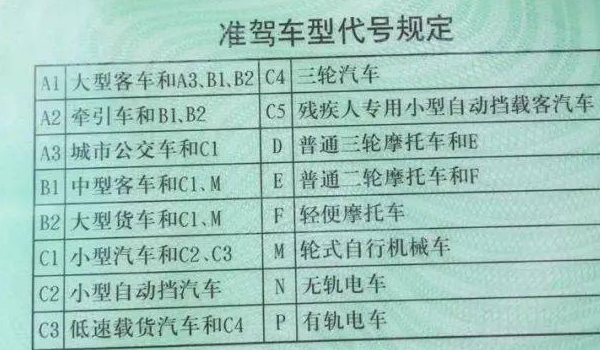 B1驾驶证能开什么车型 可以驾驶中型客车（需要通过考试的方式来获得）