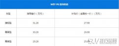 WEYP8最新报价 WEYP8是混合动力车型