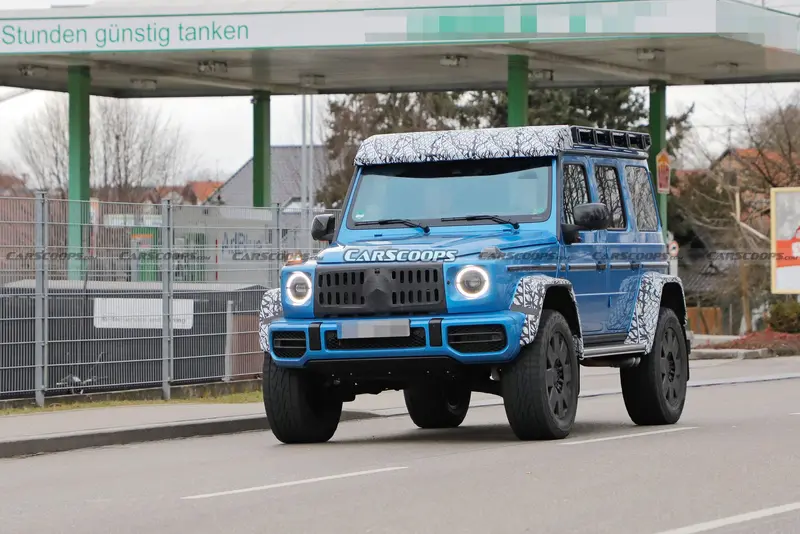 梅赛德斯-AMG G级4×4最新谍照 或将于2022年内亮相