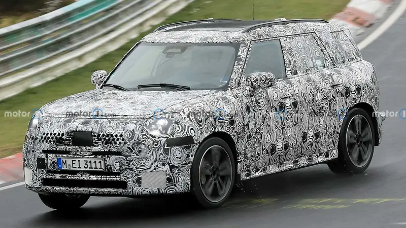 基于FAAR平台打造 全新MINI COUNTRYMAN/COUNTRYMAN S谍照