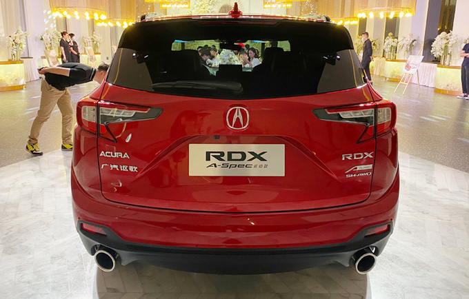 广汽讴歌RDX A-Spec运动款上市 售价38.6-46万元