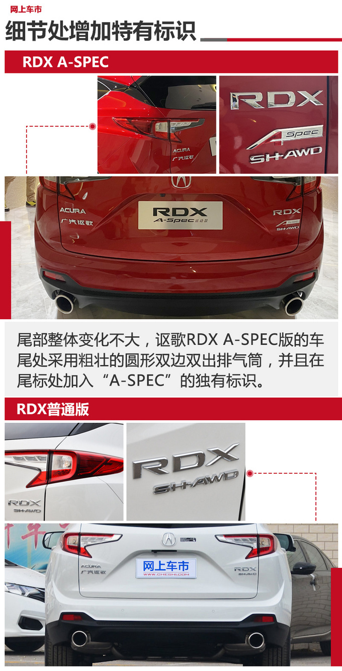 广汽讴歌RDX A-Spec运动款上市 售价38.6-46万元