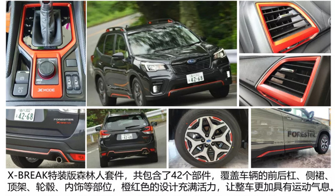 一周后上市！斯巴鲁新森林人22.38万起 增2款车型